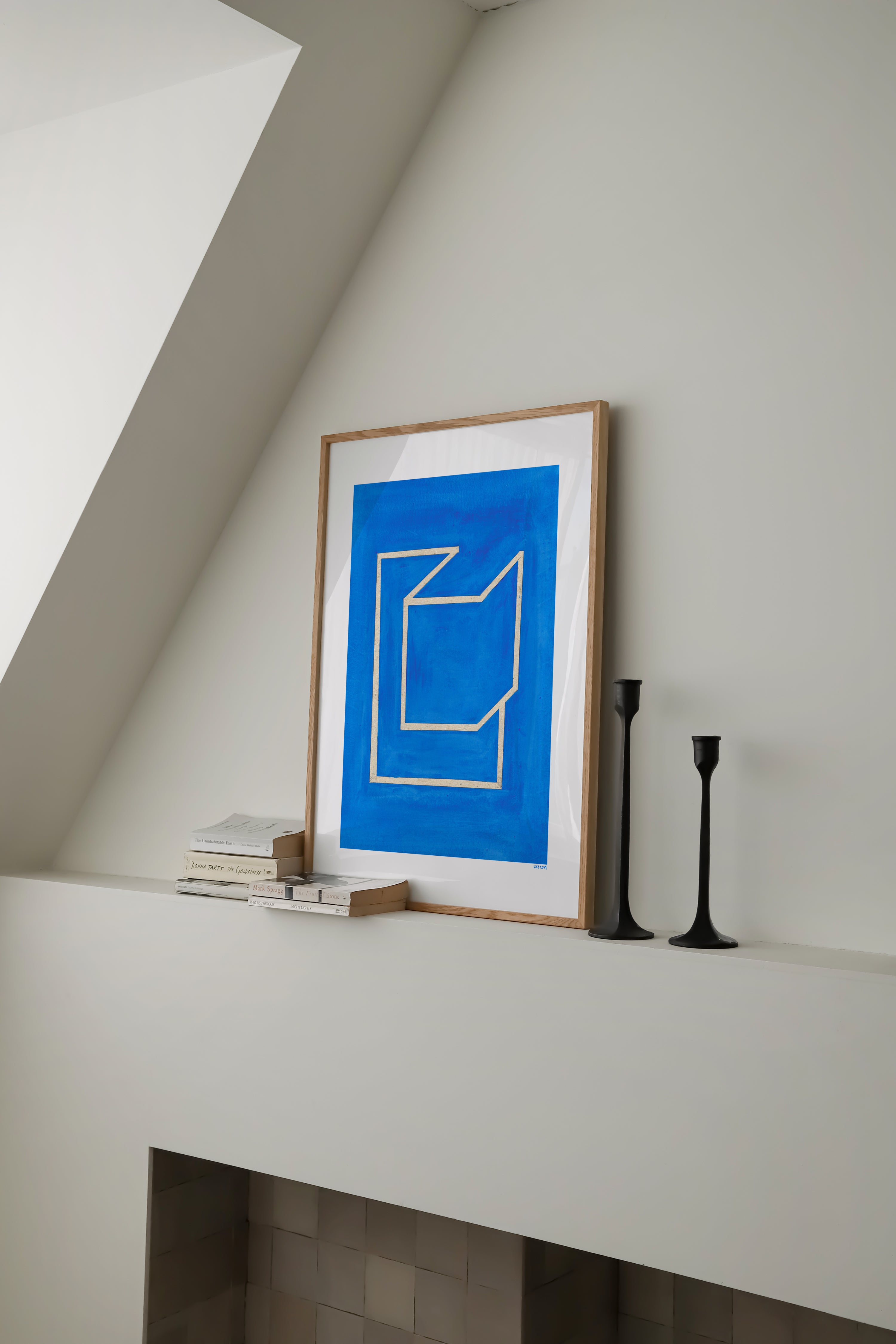Blue Penguin Poster friendly DIY wall art inspiration