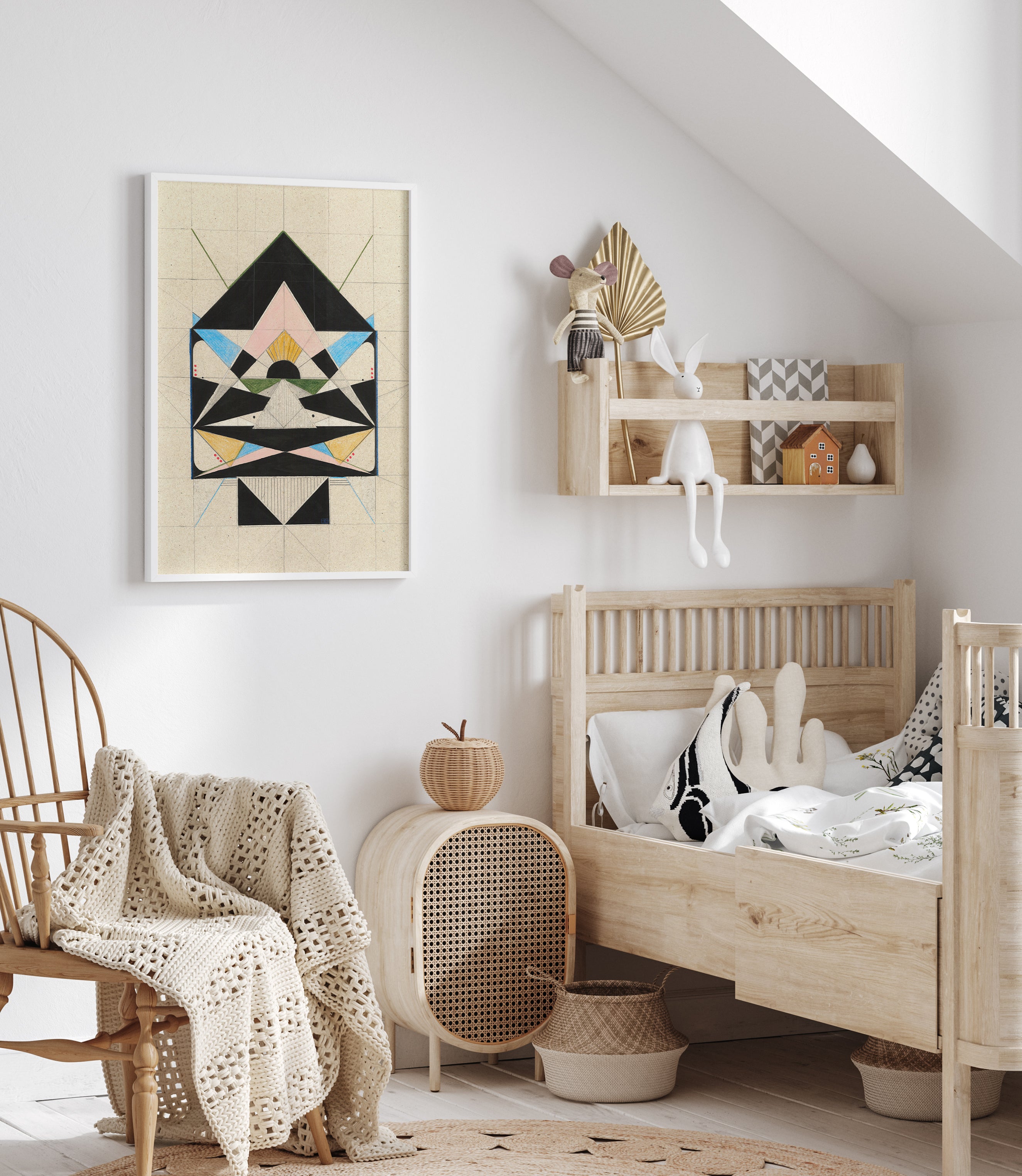 Cardboard Spaceship arrow